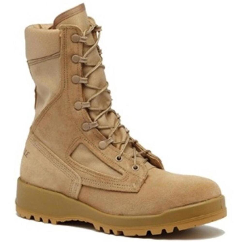 Men's Tan Tactical Lace-Up Boot - Durable Field Style